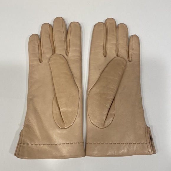 Leather Gloves Fur Inside - Picture 3 of 7